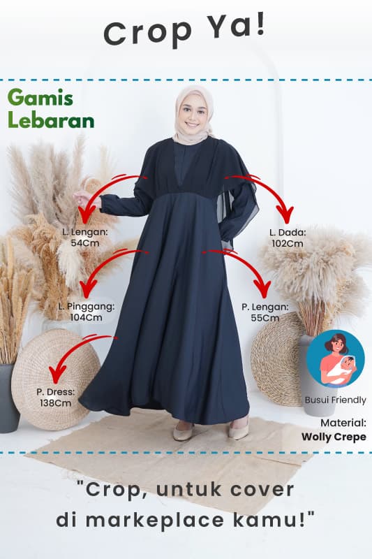 Gamis Fashion Muslim Zakhira