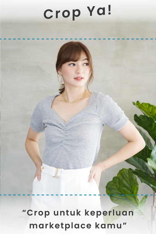 Atasan Wanita Knit Lays