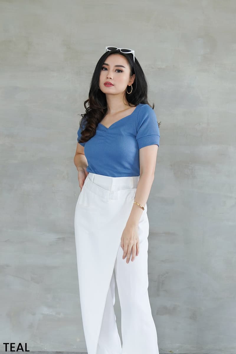 Atasan Wanita Knit Lays