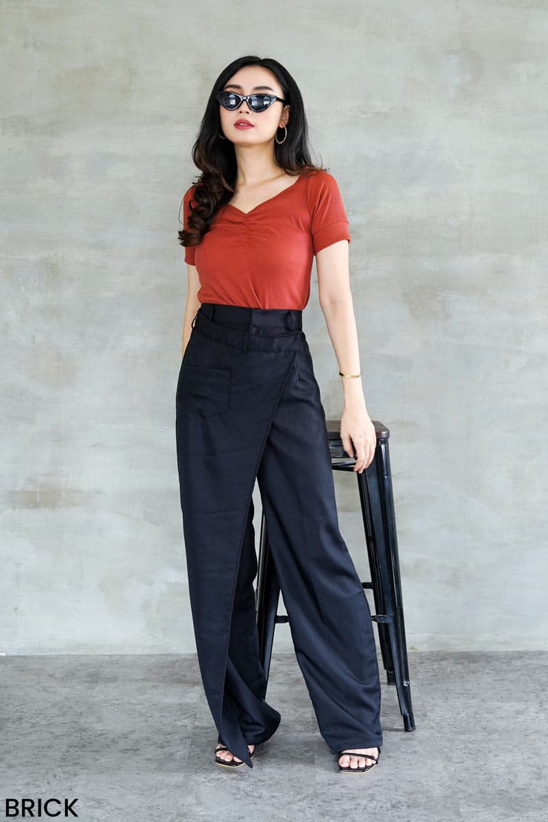 Atasan Wanita Knit Lays