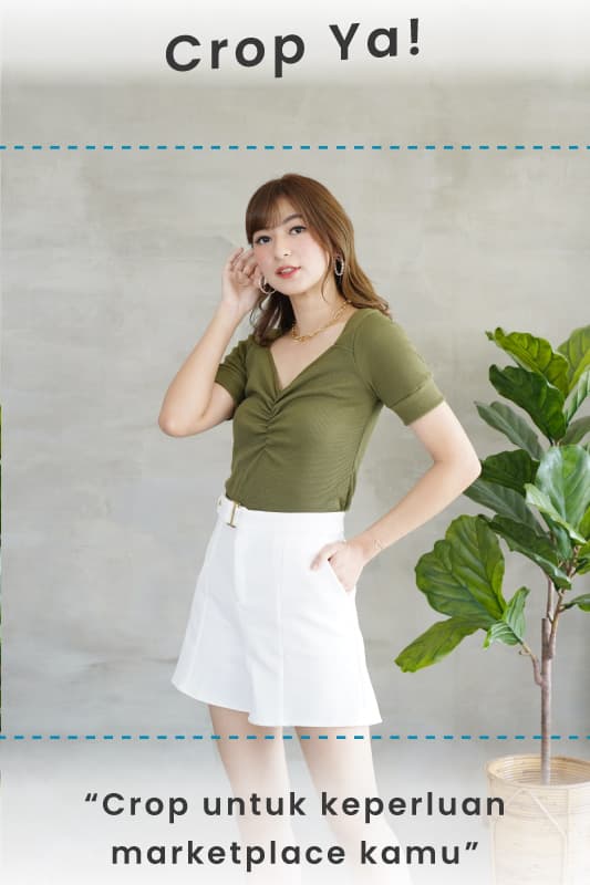 Atasan Wanita Knit Lays