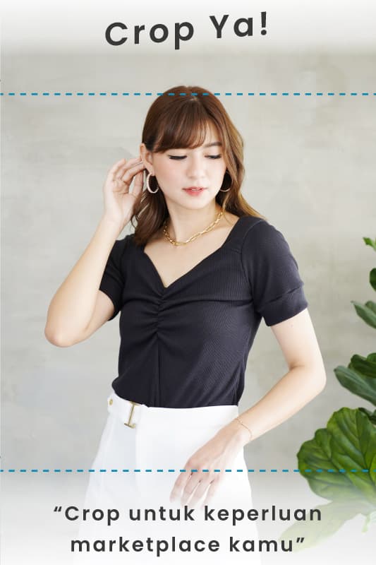 Atasan Wanita Knit Lays
