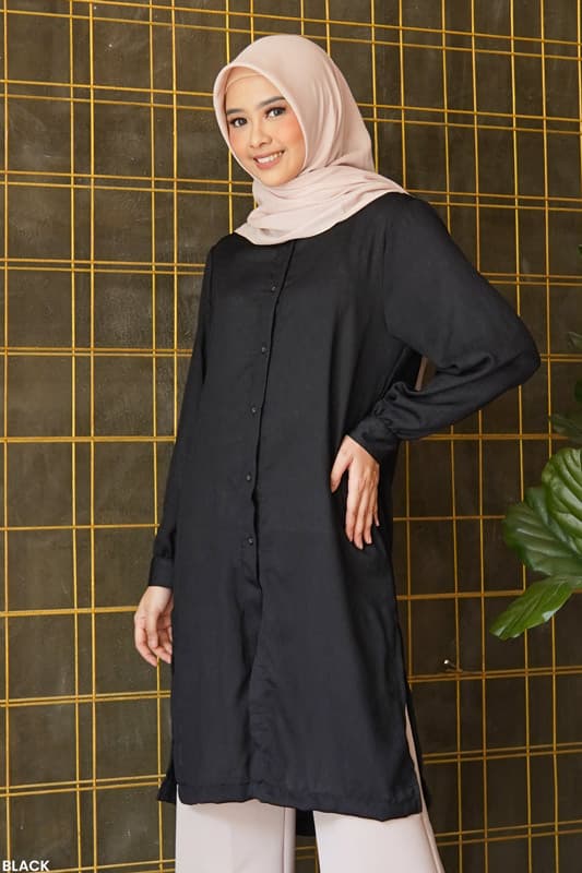 Jihan Crinkle Tunic