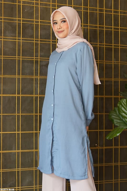 Jihan Crinkle Tunic