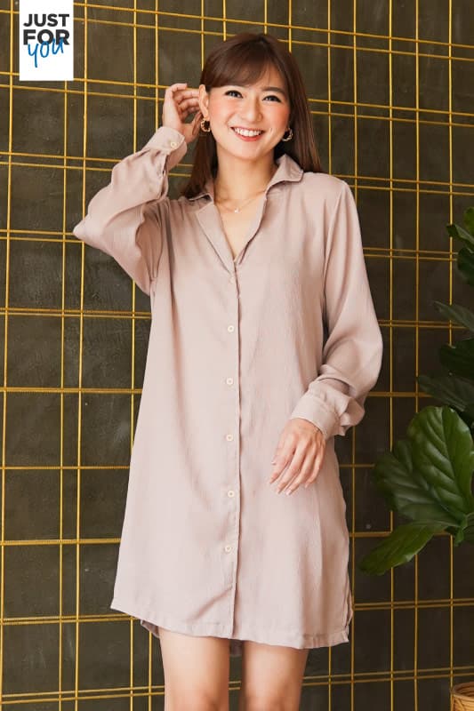 Shirtdress Soft Crinkle