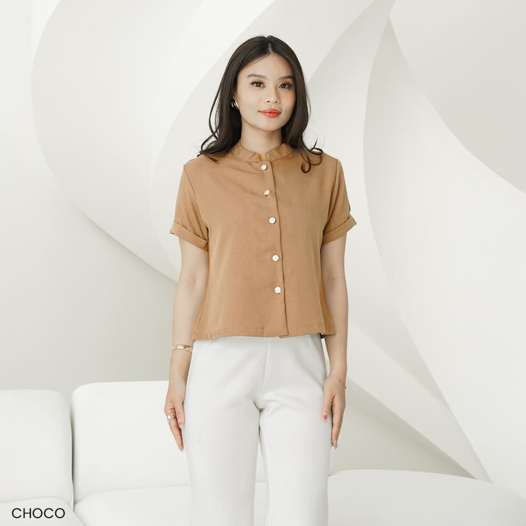 Luci Top Button Semiwool