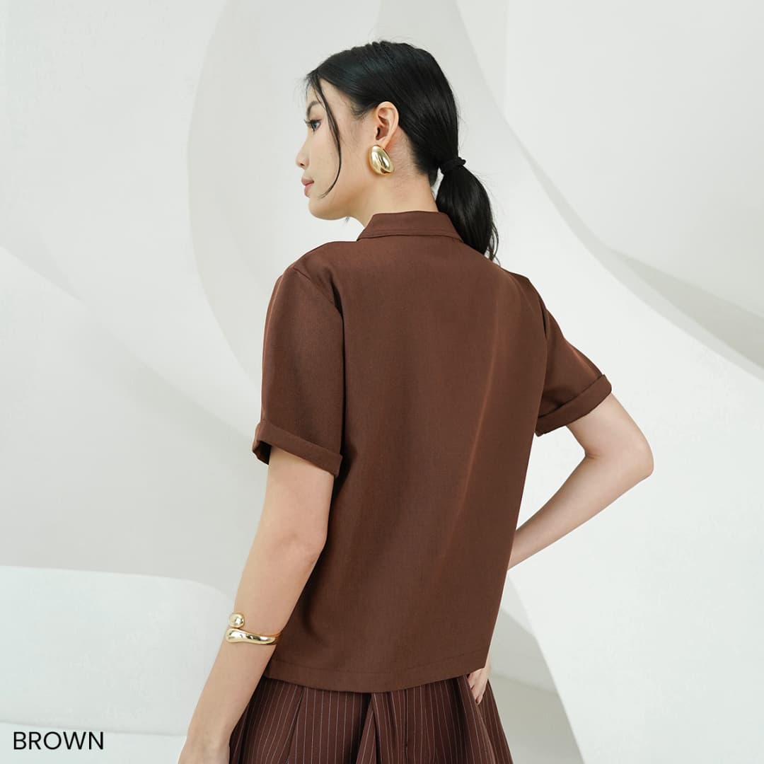 Luci Top Button Semiwool