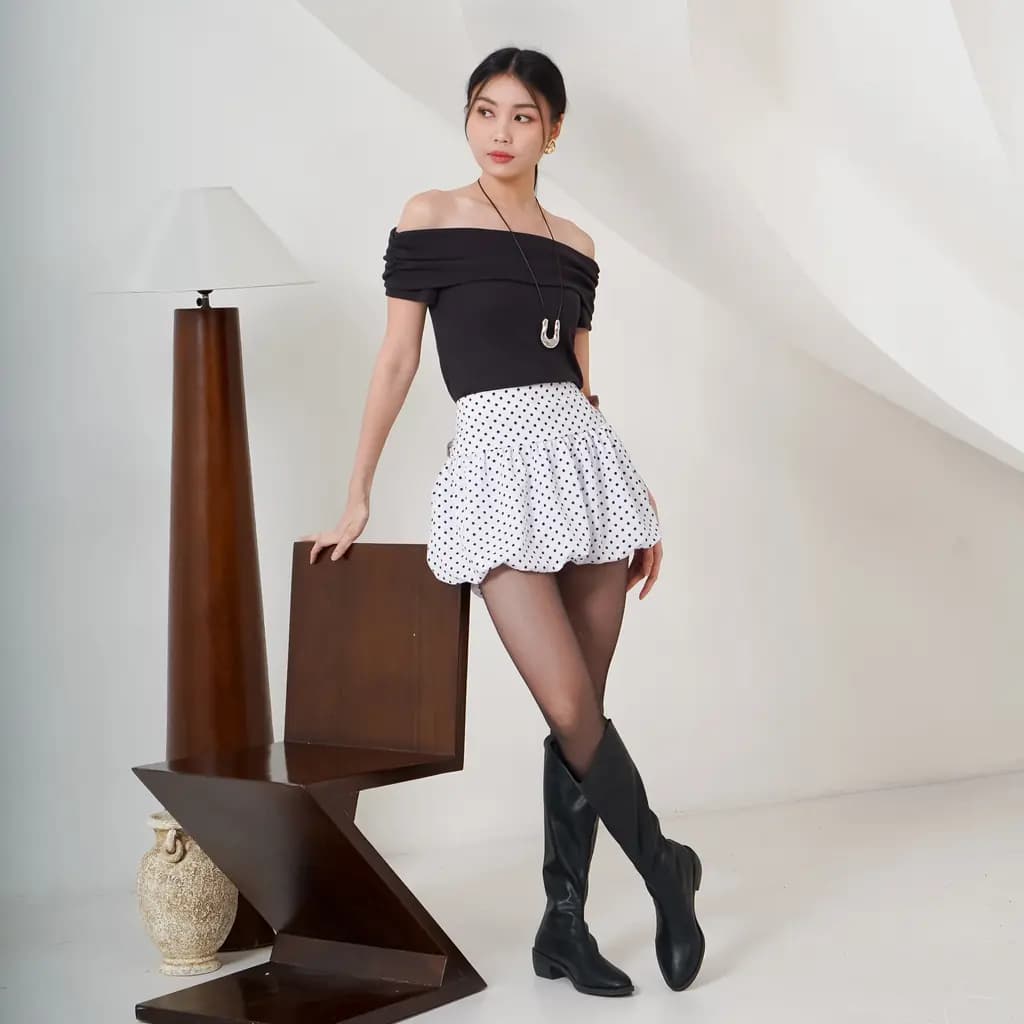 Rok Balon Polkadot Grandy