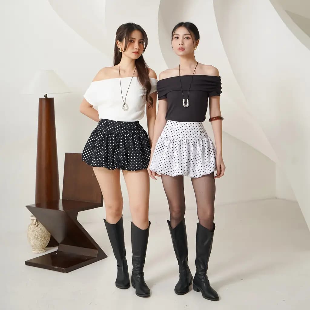 Rok Balon Polkadot Grandy